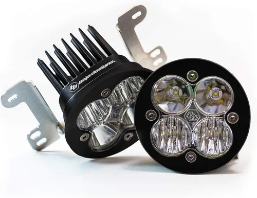 Miniatura 9 de Kit de luces LED de niebla de bolsillo Baja Designs Squadron-R SAE compatible con Jeep Gladiator 2020-22; Wrangler JL 2018-22 parachoques OEM
