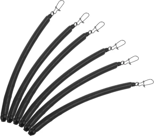 6pcs Dragging Steel Weights 2oz Catfishing Accessories Saltwater Fishing Dead Bait Rigs Trolling Bottom Drift for Freshwater and Sea Fishing