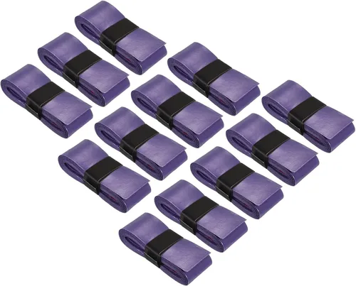 Miniatura 12 de PATIKIL Cintas de agarre para raqueta de tenis, poliuretano con agarre elástico, antideslizante, absorbe el sudor para caña de pescar de bádminton