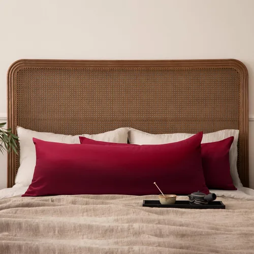 Miniatura 61 de Thmyo - Paquete de 2 fundas de almohada de algodón sólido decorativas cuadradas, fundas de almohada DIY, fundas de almohada en blanco