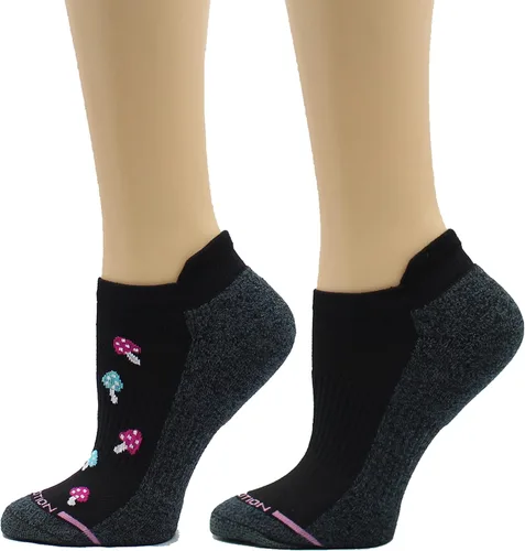Miniatura 18 de Dr. Motion Calcetines de compresión de corte bajo para mujer, paquete de 2