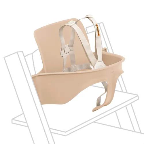 Miniatura 13 de Stokke Tripp Trapp - Juego de 2 piezas para bebé, color rosa sereno, para edades de 6 a 36 meses, convierte la silla Tripp Trapp en una cómoda silla