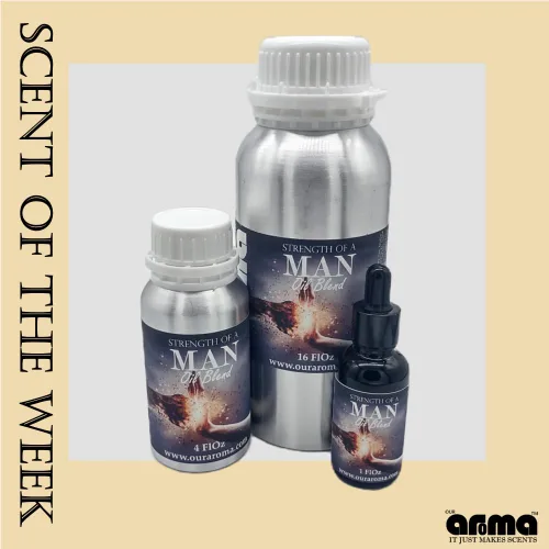 Miniatura 3 de Our Aroma Scent of a Man Lujo Collection - Aceite de mezcla de aroma, aroma fresco y amaderado, aroma de colonia para hombre (16 onzas líquidas)