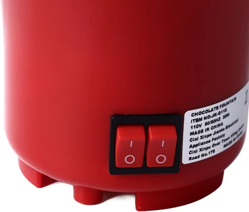 Miniatura 9 de Máquina eléctrica de 3 niveles para fondue de chocolate para fiestas, fuente de chocolate con placa desmontable grande, alta capacidad, perfecta