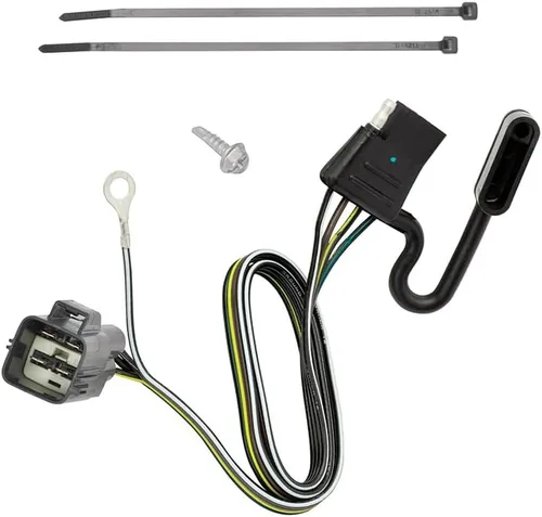 Tekonsha Arnés T-One® con conector en T, plano de 4 vías, compatible con Cadillac XT5, XT6 seleccionados: Chevrolet Blazer: GMC Acadia
