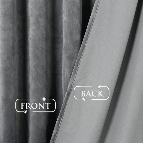 Miniatura 145 de StangH Cortinas de Terciopelo Verde Esmeralda de 96 Pulgadas - Cortinas Opacas de Terciopelo de Lujo Súper Suaves, Elegante Cobertura de Ventana