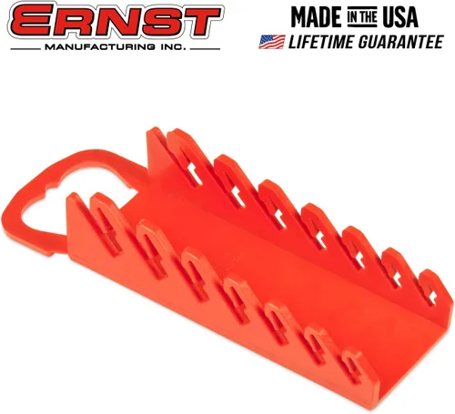 Miniatura 2 de Ernst Manufacturing - 5072-Red Gripper - Organizador de llaves rechonchas, 7 herramientas, rojo