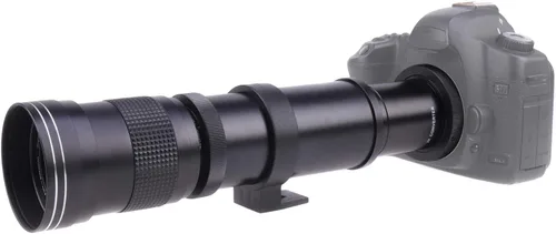 Miniatura 3 de Lente teleobjetivo zoom de 16.535-31.496 in F/8.3-16 con lente teleconvertidor de 2 X y anillo adaptador de montaje T2/T a PK para cámaras K-5 K-7