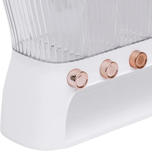 Miniatura 5 de Dispensador de alimentos secos, dispensador de cereales de 6 rejillas montado en la pared con tolva de taza medidora, compartimento ajustable