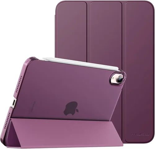 Miniatura 15 de MoKo Funda para iPad mini 7 (A17 Pro) Generación 2024, Funda para iPad mini 6 2021, Funda Protectora Delgada y Ligera de 8.3 Pulgadas con Carcasa