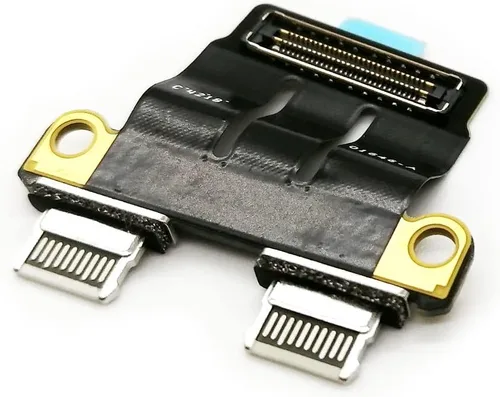 Miniatura 3 de DC Power Jack E/S USB-C Board Flex Cable 820-00484-02 820-01646-A Reemplazo para MacBook Pro 13" 15" A1706 A1707 (finales de 2016-mediados de 2017)