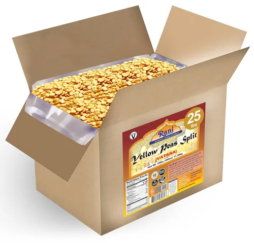 Miniatura 9 de Rani - Guisantes Amarillos Enteros, Secos (Vatana, Matar) 1.81kg (64oz, 4lbs) a granel ~ Completamente naturales Vegano Apto para gluten