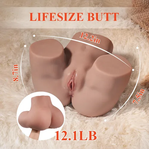Miniatura 2 de TANTALY Muñecas sexuales de 12.1 libras, masturbador masculino de nivel de entrada, culo de bolsillo, juguetes sexuales para adultos, torso femenino