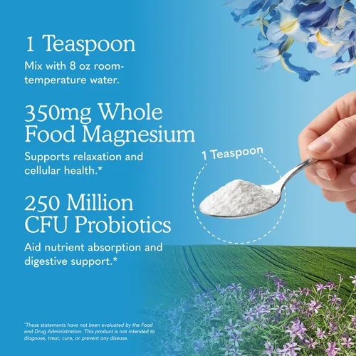 Miniatura 5 de Garden of Life Dr. Formulated, Magnesio de alimentos integrales, limón frambuesa, 14.9 oz (421.5 g)