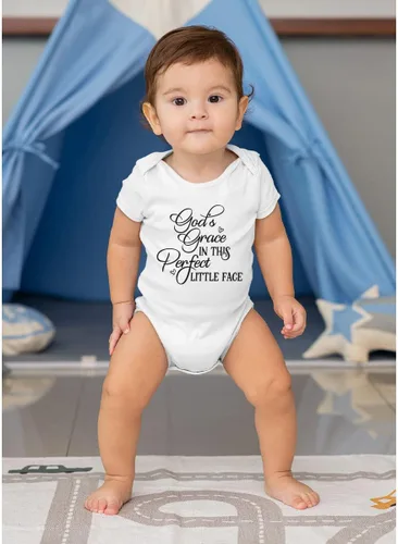 Miniatura 3 de FastDeliveryTees Mameluco familiar de Navidad, body de bebé, mameluco divertido, lindo blanco, ropa de bebé