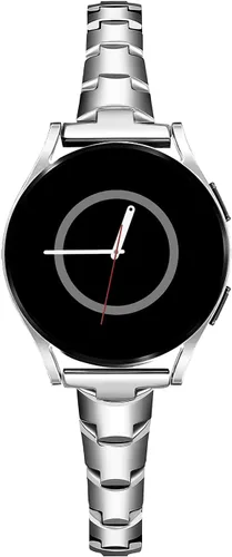 Miniatura 7 de PlusRoc Correa de acero inoxidable compatible con Samsung Galaxy Watch 7 6 5 4 1.575 in 1.732 in/Watch 6 Classic 1.693 in 1.850 in/Watch 4 Classic