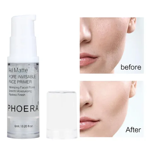 Miniatura 4 de PHOERA - Paquete de 2 imprimaciones para maquillaje facial, encogimiento de poros, arrugas que eliminan las líneas finas, hidratación, Clean