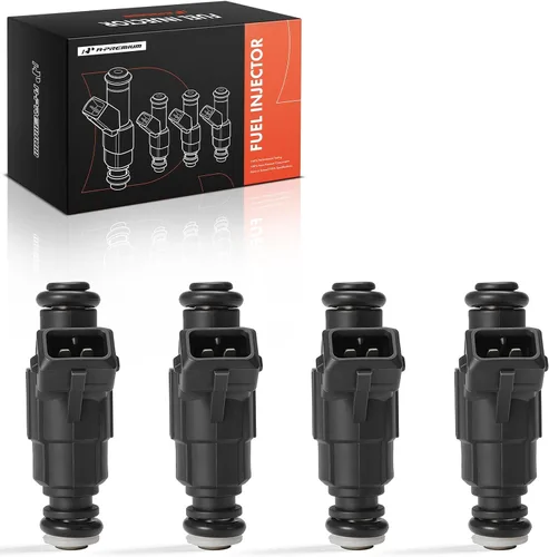 Miniatura 10 de A-Premium Inyectores de combustible compatibles con Audi TT 00-06 y Seat Leon 01-06, Toledo 2003 y VW Beetle 00-01, Golf 03-06, compatibles
