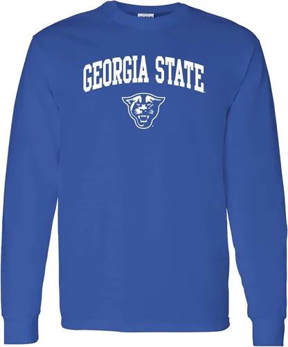 Miniatura 103 de NCAA oficial de College – University Team Color Arco Logo Manga Larga
