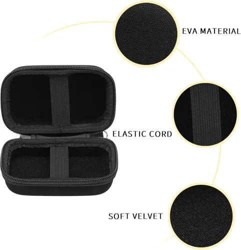 Miniatura 2 de Hard Portability Playing Card Travel Case Compatible with Set Enterprises FiveCrowns card game,Protective Case Organizer.(Notincluding Cards)(black)