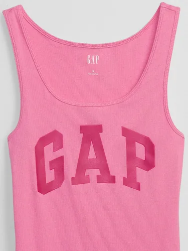 Miniatura 6 de GAP Women's Ribbed Tank Top Logo