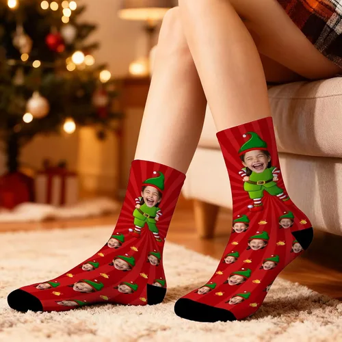 Miniatura 79 de Artsadd Calcetines personalizados para mujeres y hombres, amantes de los perros y gatos, regalos divertidos unisex personalizados