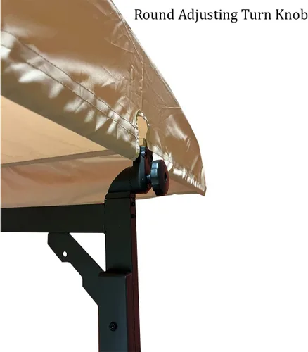 Miniatura 3 de Garden Winds Cubierta superior de toldo de repuesto compatible con The Mainstays Belden Park Swing II 2022 - RipLock 350