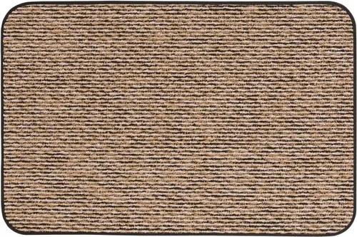House, Home and More Alfombra antideslizante para interiores, alfombra ondulada, color negro, 2 pies x 3 pies