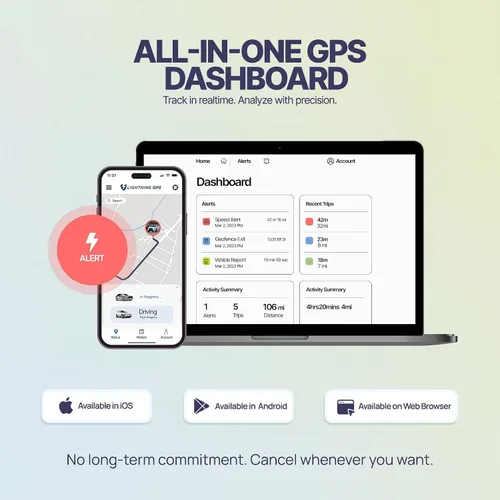 Miniatura 8 de Lightning GPS Rastreador GPS para vehículos 4G con cable fácil – Dispositivo de seguimiento oculto cableado, impermeable, encubierto, seguridad