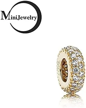 Miniatura 2 de MiniJewelry Dijes espaciadores de piedras natales CZ para pulseras collares colgantes azul rojo morado verde dorado rosa regalo para mujeres y niñas