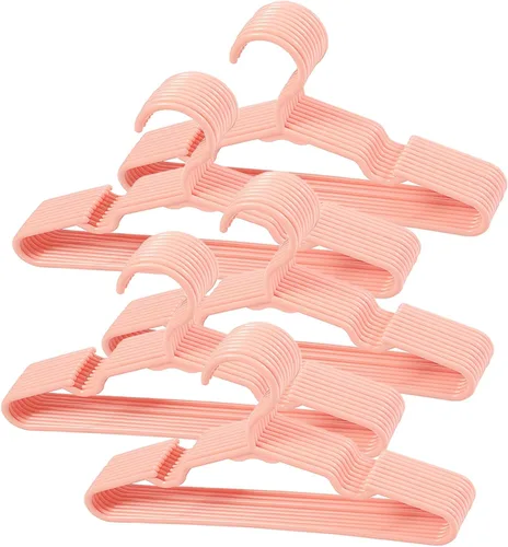 Miniatura 18 de 100 perchas antideslizantes para ropa de recién nacidos, para ropa de recién nacidos, para niños, niñas y niños pequeños
