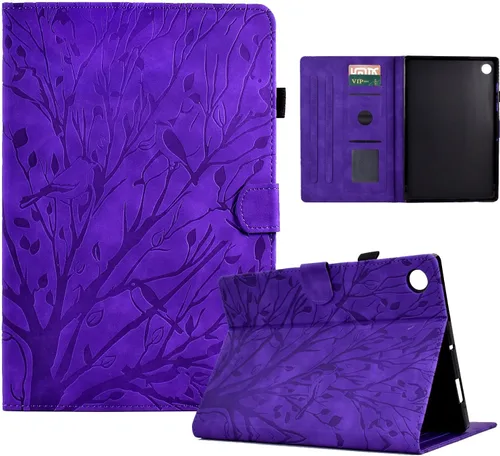 Miniatura 13 de Funda para Samsung Galaxy Tab A8 de 10.5 pulgadas modelo 2022 (SM-X200/X205/X207), función de encendido y apagado automático, cubierta plegable