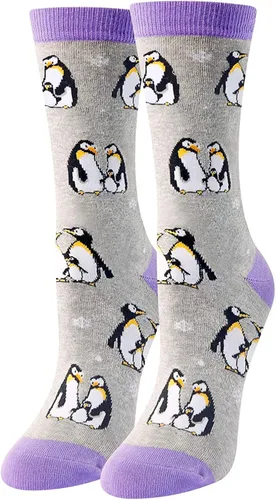 HAPPYPOP Regalos divertidos de llama, regalos de flamenco, calcetines de llama novedosos para mujeres y niñas