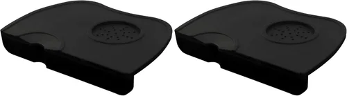 Tapete de silicona para café, tapete de silicona espresso de 8 x 6 pulgadas, tapete para café (paquete de 2)