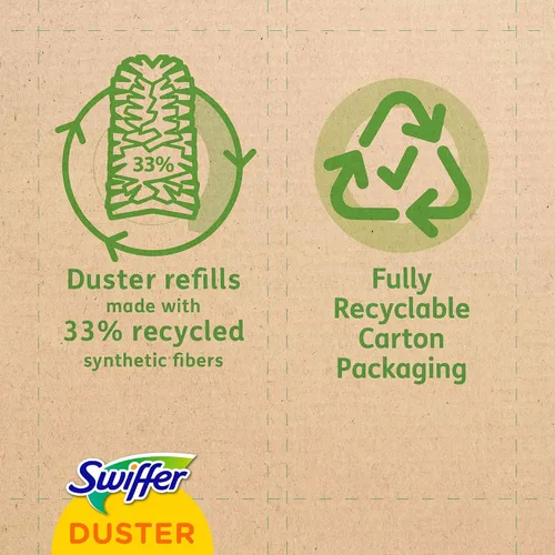Miniatura 6 de Swiffer - Kit de plumero con mango y plumero de repuesto, 1 unidad