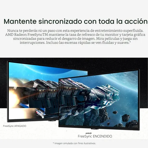 Miniatura 6 de SAMSUNG 32 pulgadas Odyssey serie G50D - Monitor de juegos QHD Fast IPS compatible con G-Sync, 1ms, VESA DisplayHDR 400, 180Hz, AMD FreeSync