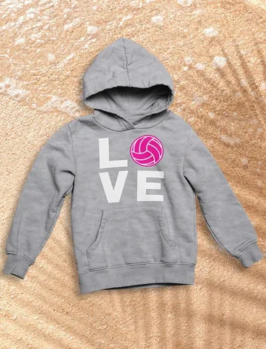 Miniatura 4 de Sudaderas con capucha para adolescentes y mujeres con diseño de voleibol