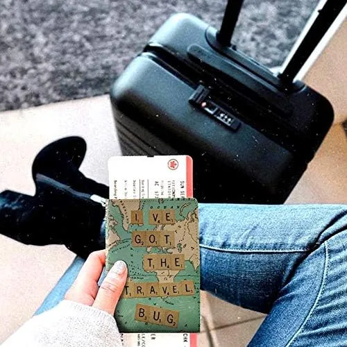 Miniatura 4 de Handmade Curious Wanderlust Collection Funda de pasaporte personalizada estampada con tinta de la mejor calidad impresión personalizada gratuita