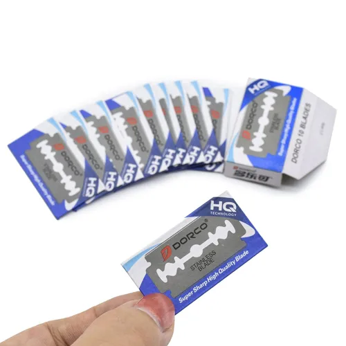 Miniatura 5 de Dorco Platinum ST300 - Cuchillas de afeitar de acero inoxidable, paquete de 10 hojas