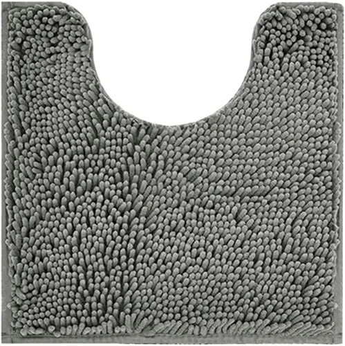 Miniatura 32 de Reyox Tapete de baño de felpilla, tapetes para inodoro en forma de U, tapete de baño de felpa suave, absorbente y peludo, tapete de contorno