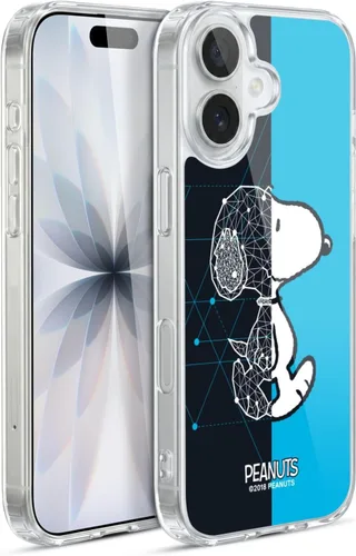 Miniatura 152 de Head Case Designs Funda de gel con licencia oficial de Peanuts Snoopy & Woodstock Halfs and Laughs [protección de grado militar] compatible