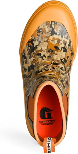 Miniatura 57 de Gator Waders Botas de campamento para hombre, zapatos impermeables hasta el tobillo para lluvia y barro, pesca, caza y ropa de campamento