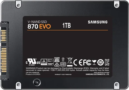 Miniatura 5 de Samsung 870 EVO SATA III SSD 1TB 2.5" Unidad interna de estado sólido, actualización de memoria de PC o portátil y almacenamiento para profesionales