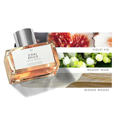 Miniatura 4 de Le Monde Gourmand Le Jumbo Chai Épicé Eau de Parfum - 2.5 fl oz (75 ml) - Notas de perfume amaderadas, especiadas y cálidas