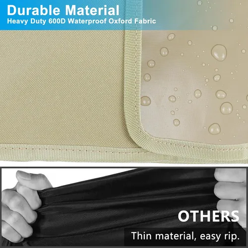 Miniatura 3 de Air Jade Cubierta de aire acondicionado para ventana, compatible con unidad de aire acondicionado en forma de U Midea, resistente al agua