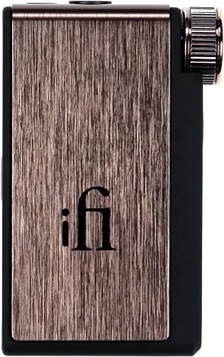 iFi GO blu - Amplificador portátil Bluetooth 5.1 DAC/auriculares con aptX adaptativo, LDAC y salidas de auriculares de 0.173 in y 0.138 in - Audio