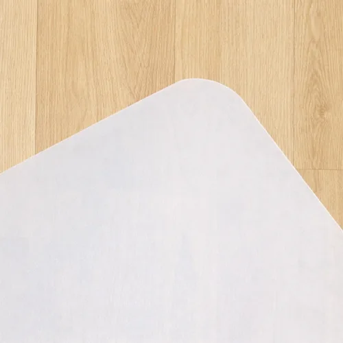 Miniatura 3 de Marvelux Tapete antideslizante para silla para suelos duros, 29 x 46 pulgadas, protector de piso de madera dura de oficina blanco duradero