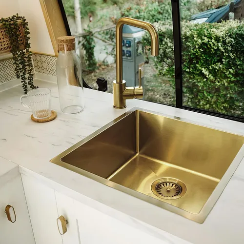 Miniatura 2 de Whitehaus whnpl1818 Plus de Noé de 17 – 3/4" sola cuenca cocina fregadero para montaje bajo encimera o, con, WHNPL1818-B