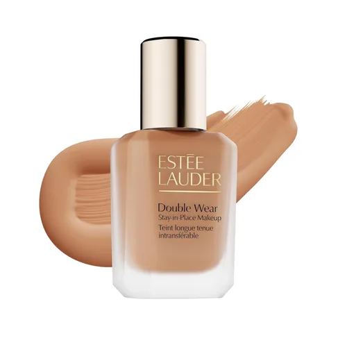 Miniatura 28 de Estée Lauder Maquillaje de base de maquillaje doble que se mantiene en su lugar, base mate de larga duración, 1 onza líquida 5C2 Sepia - Profundo