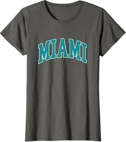 Miniatura 7 de Miami - Hometown Pride - Diseño retro - Camiseta clásica